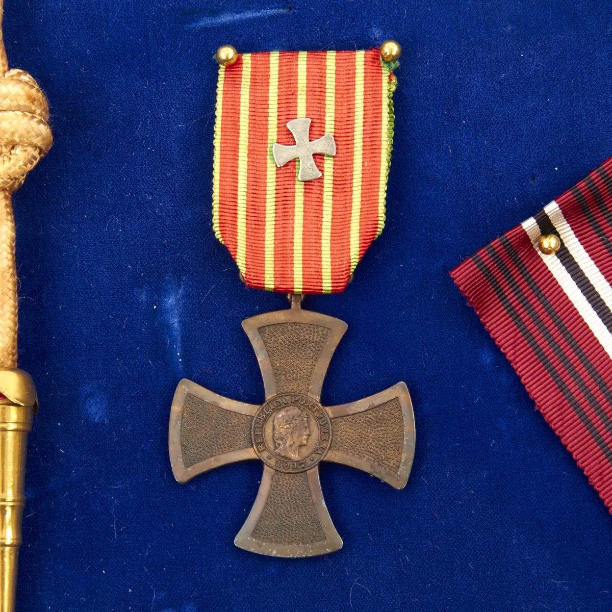 Original Portuguese WWI Medals of Colonel Manuel Madruga MC