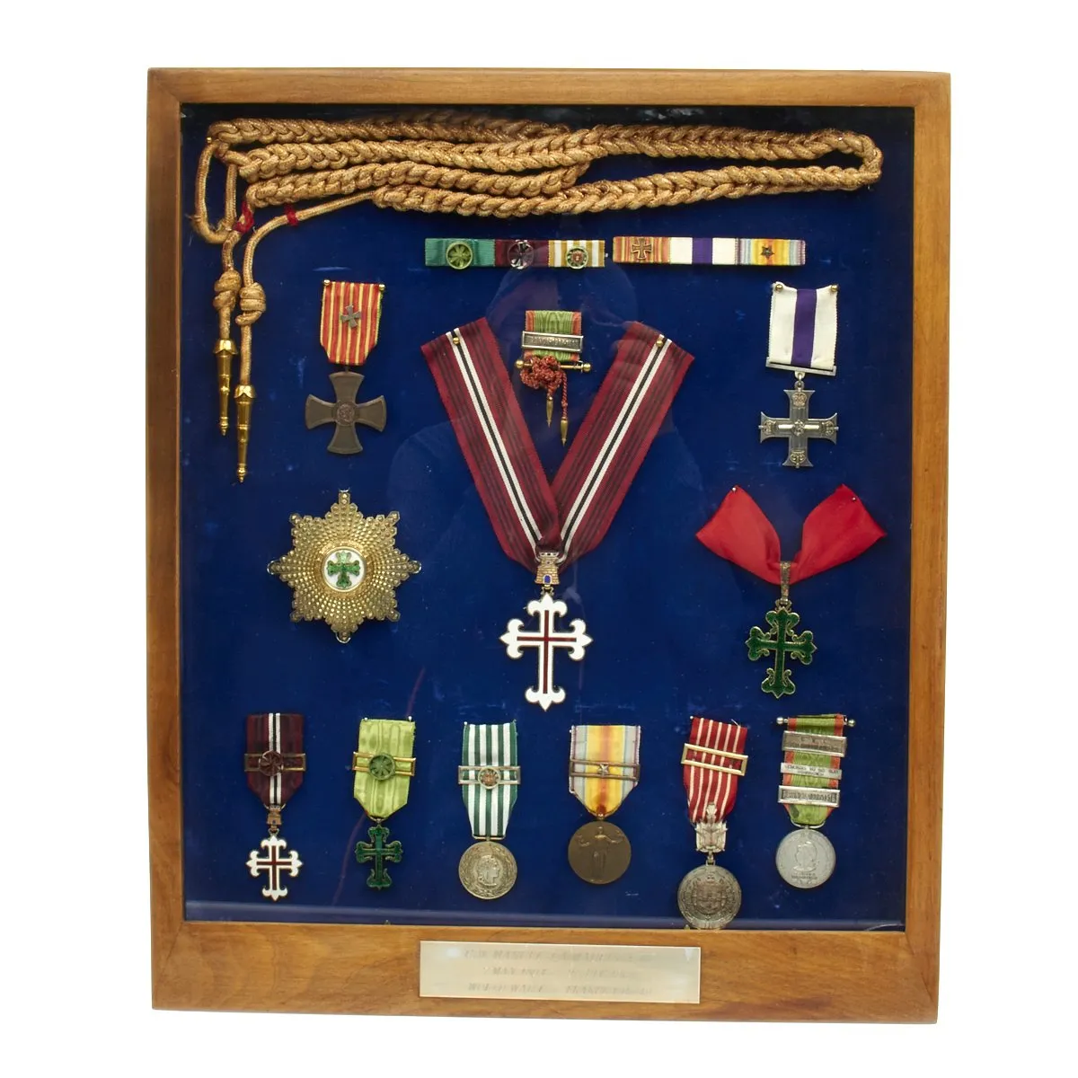 Original Portuguese WWI Medals of Colonel Manuel Madruga MC