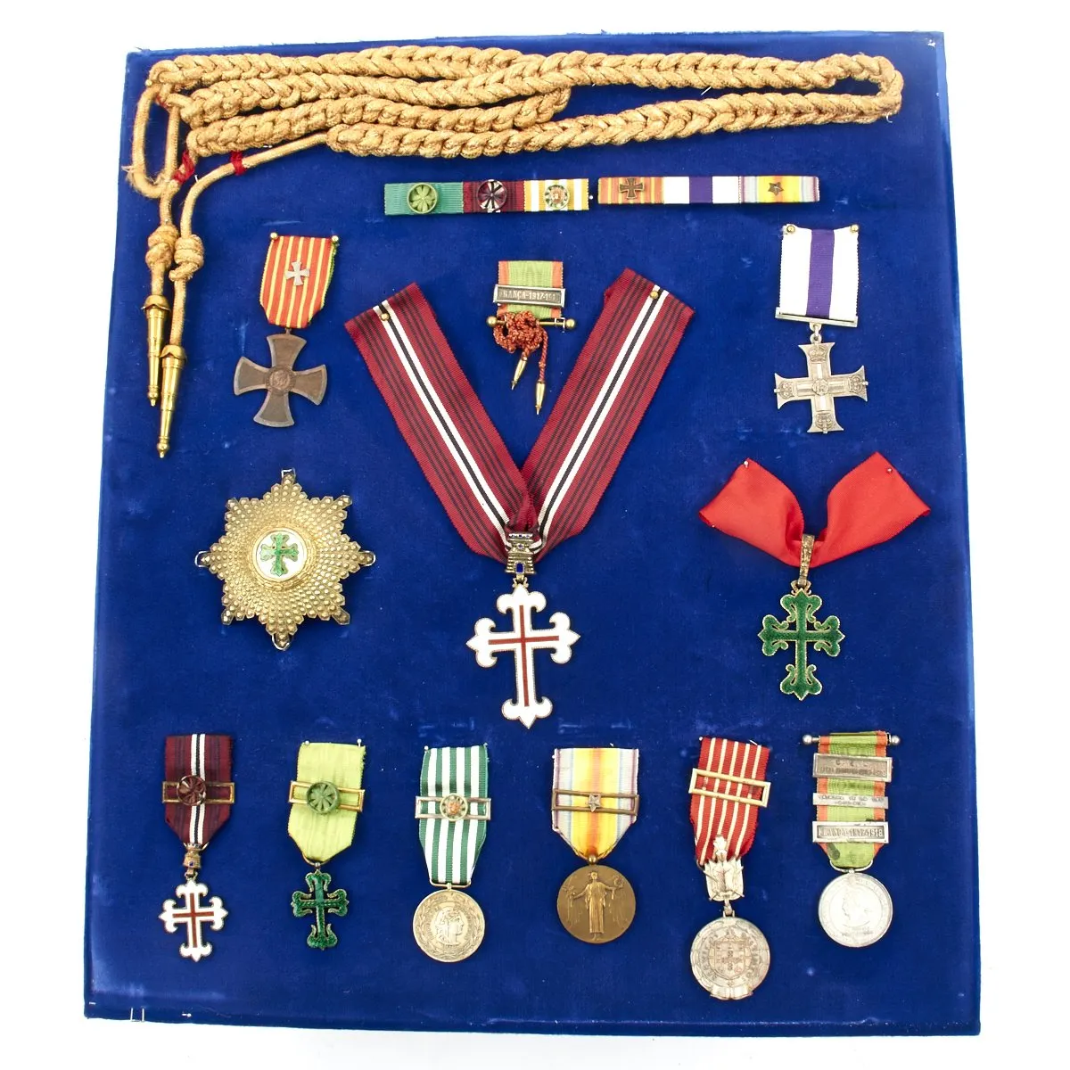Original Portuguese WWI Medals of Colonel Manuel Madruga MC