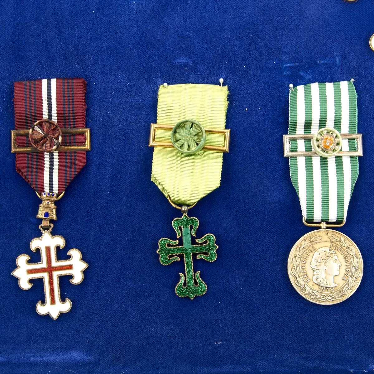 Original Portuguese WWI Medals of Colonel Manuel Madruga MC