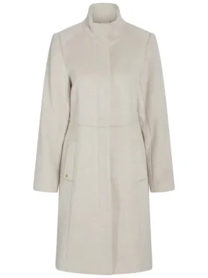 PBO | Gifnia Wool Alpaca Coat | Beige Melange