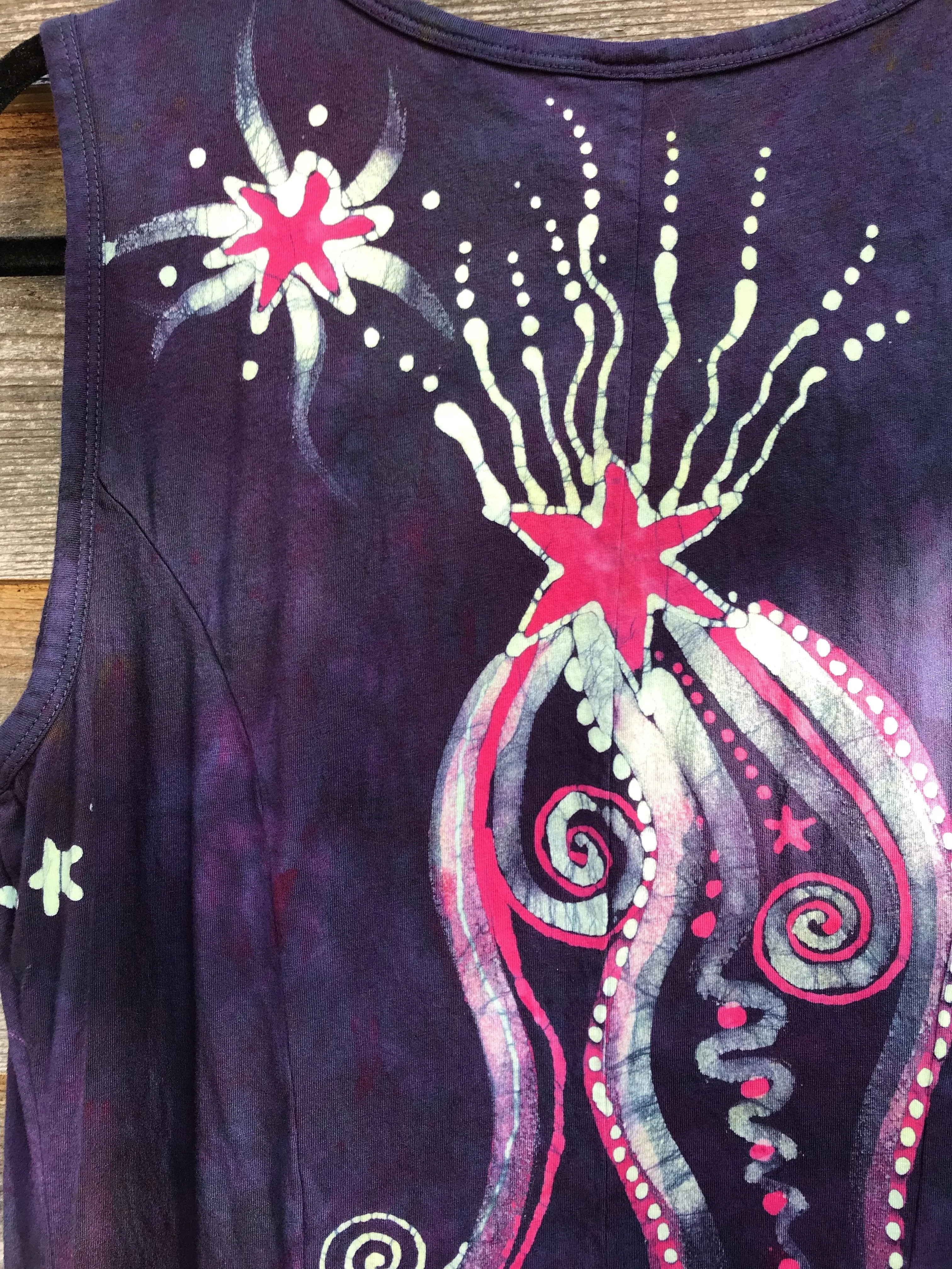 Rainbow Sunshine and Moonbeams Batik Dress