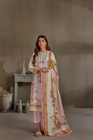 Sana & Samia by Lala Embroidered Woolen Print Collection – Vintage