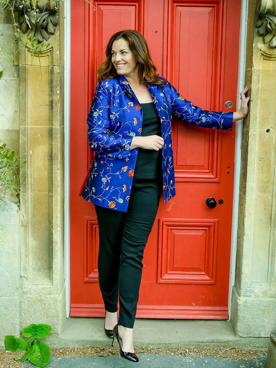 Sicily Jacket in African Cobalt