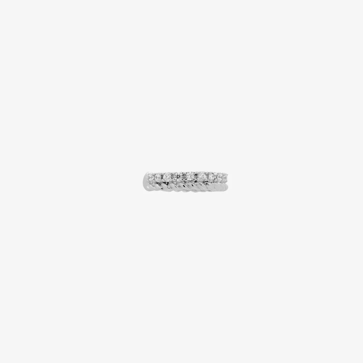 Simple Line Sparkle Ear Cuff