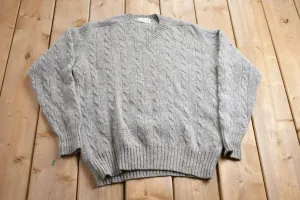 Vintage 1990s Braemar Hand Frame Knitted Sweater