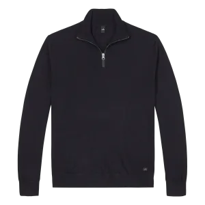 WAHTS Luke Half Zip Night Blue