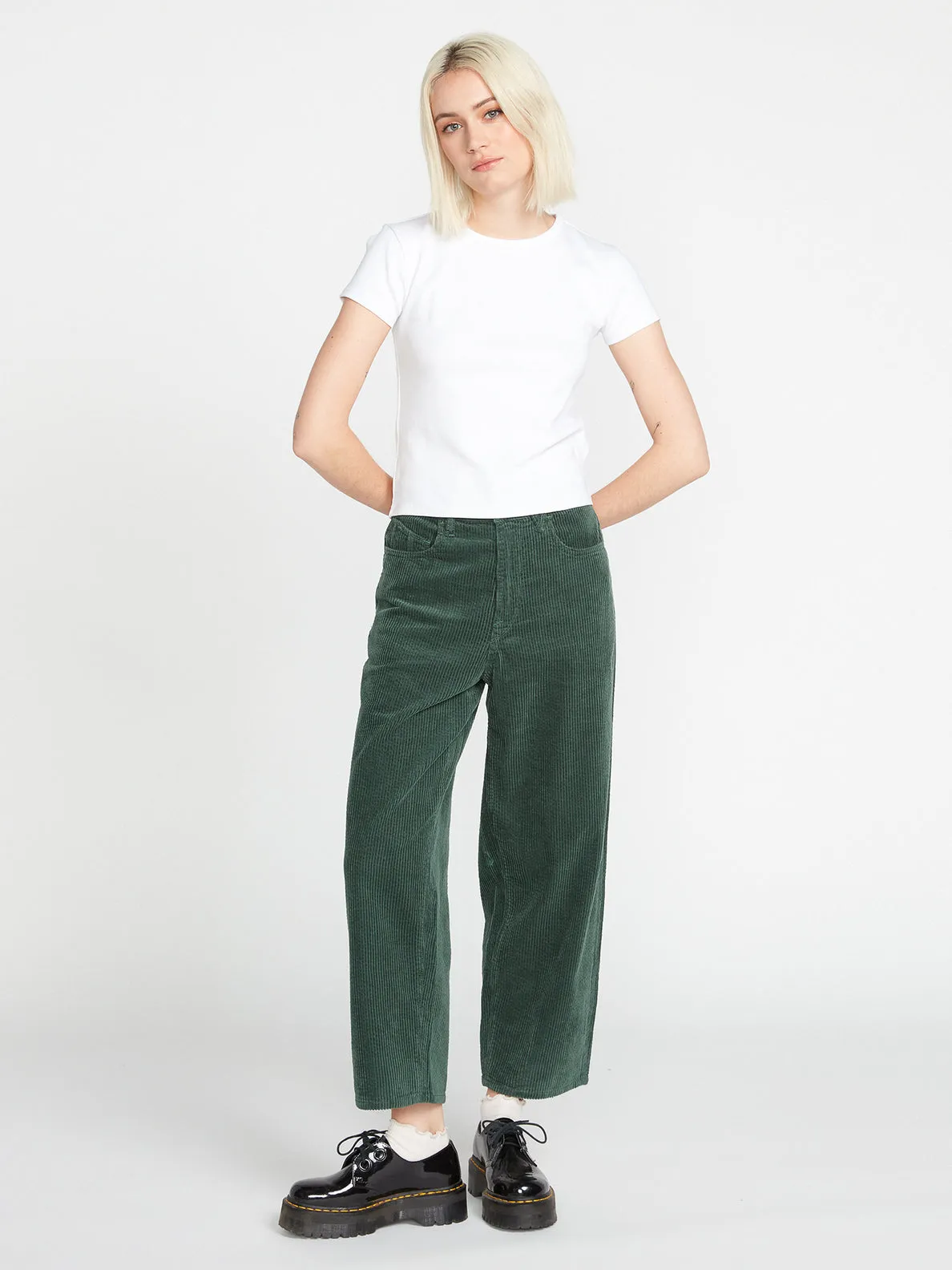 WEELLOW CORDUROY PANTS - DARK PINE