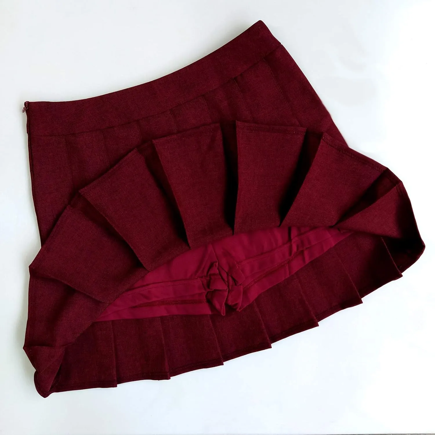 Women's High Waist A-Line Pleated Mini Skirt Short Tennis Skirt