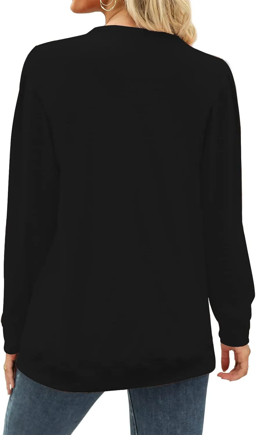 Womens I'm Yes Cold Me 24:7 Printed Funny Sweatshirt Long Sleeve Crewneck Letters Casual Loose Pullover Top