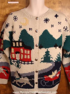 Wool Vintage 80s Christmas Sweater