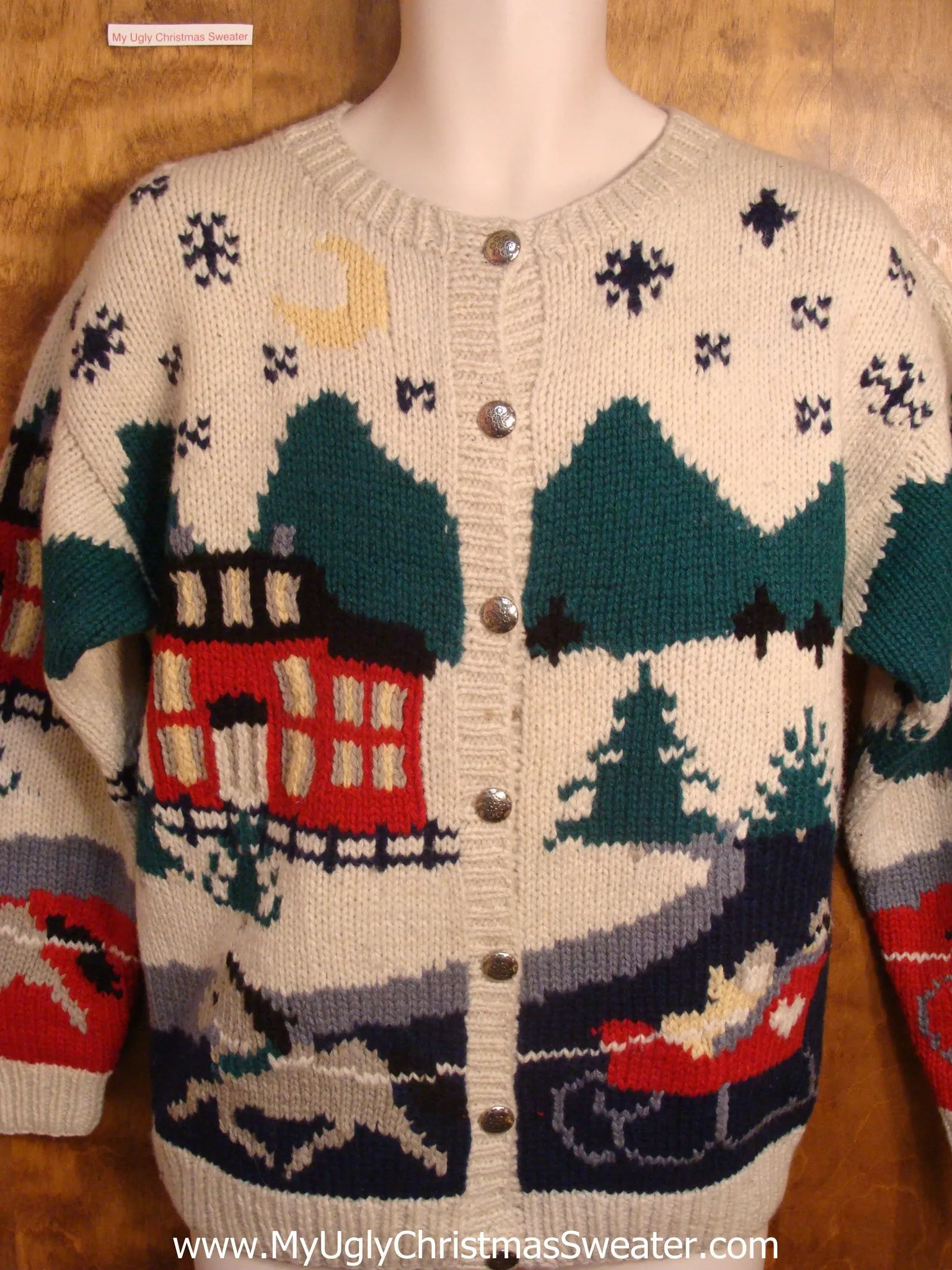 Wool Vintage 80s Christmas Sweater